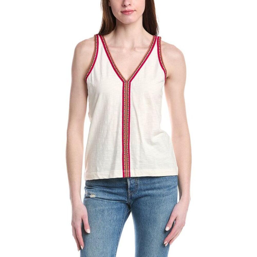 Lisa Todd Womens  Tizzy Tank, White